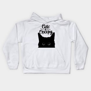 Cute & Creepy (Cat) Kids Hoodie